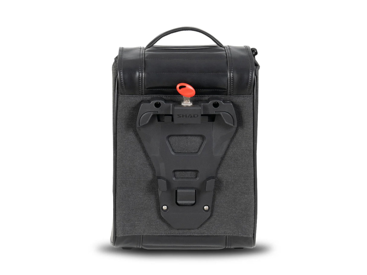 SHAD SR38 Cafe Racer Style Black Side Case Pannier image 4