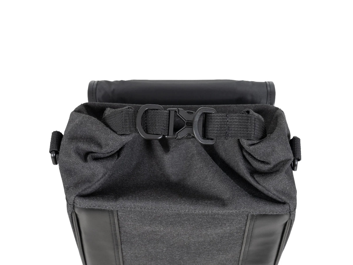SHAD SR38 Cafe Racer Style Black Side Case Pannier image 3
