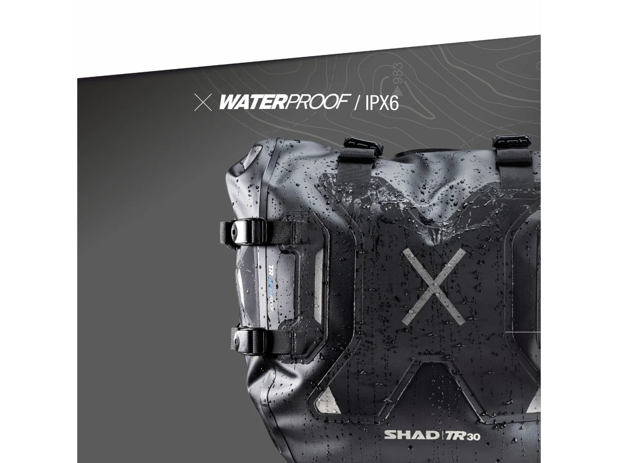SHAD TR30 4P Waterproof Complete Pannier Kit Honda NC750X 2021-25 image 10