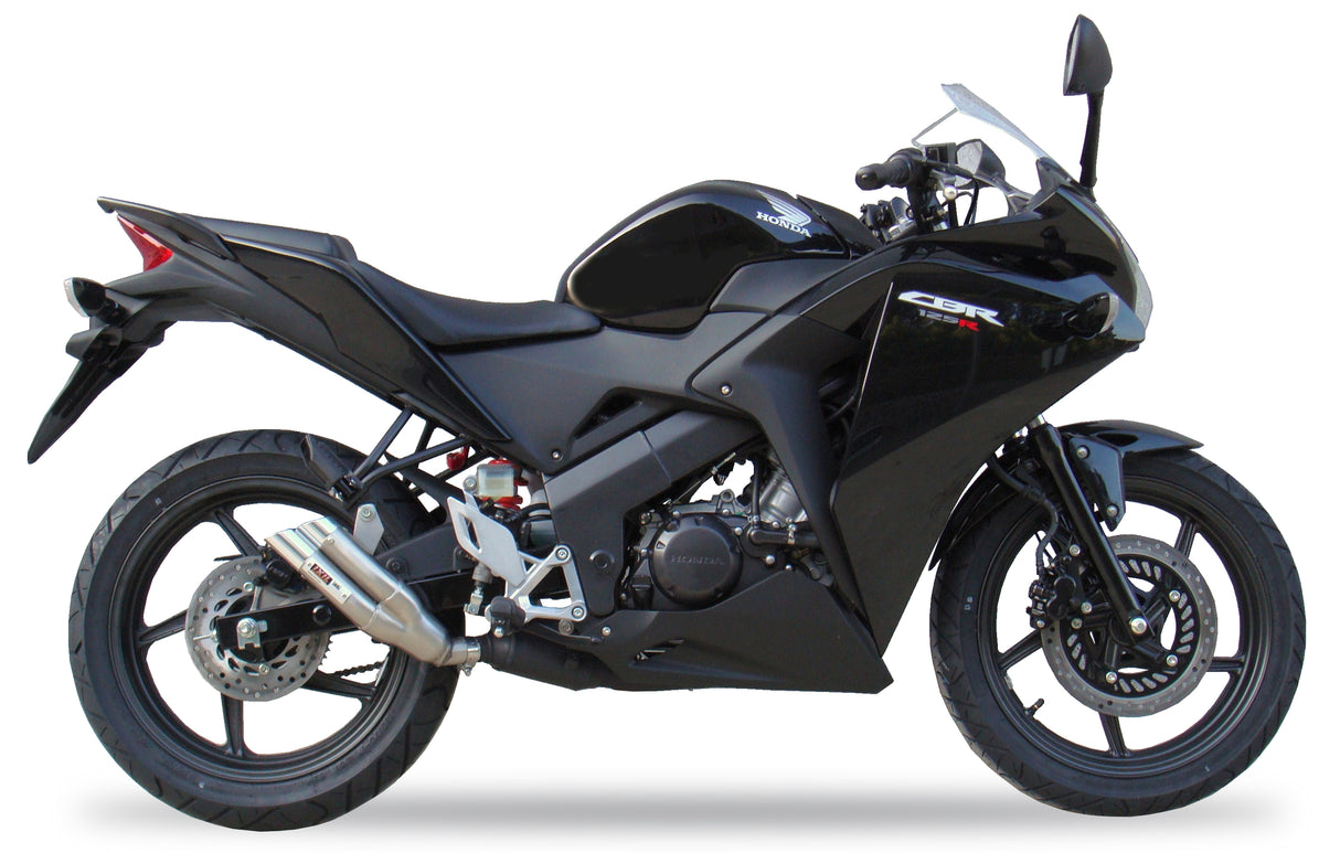 IXIL Hyperlow Dual Exit Silencer Honda CBR125R 2011-15
