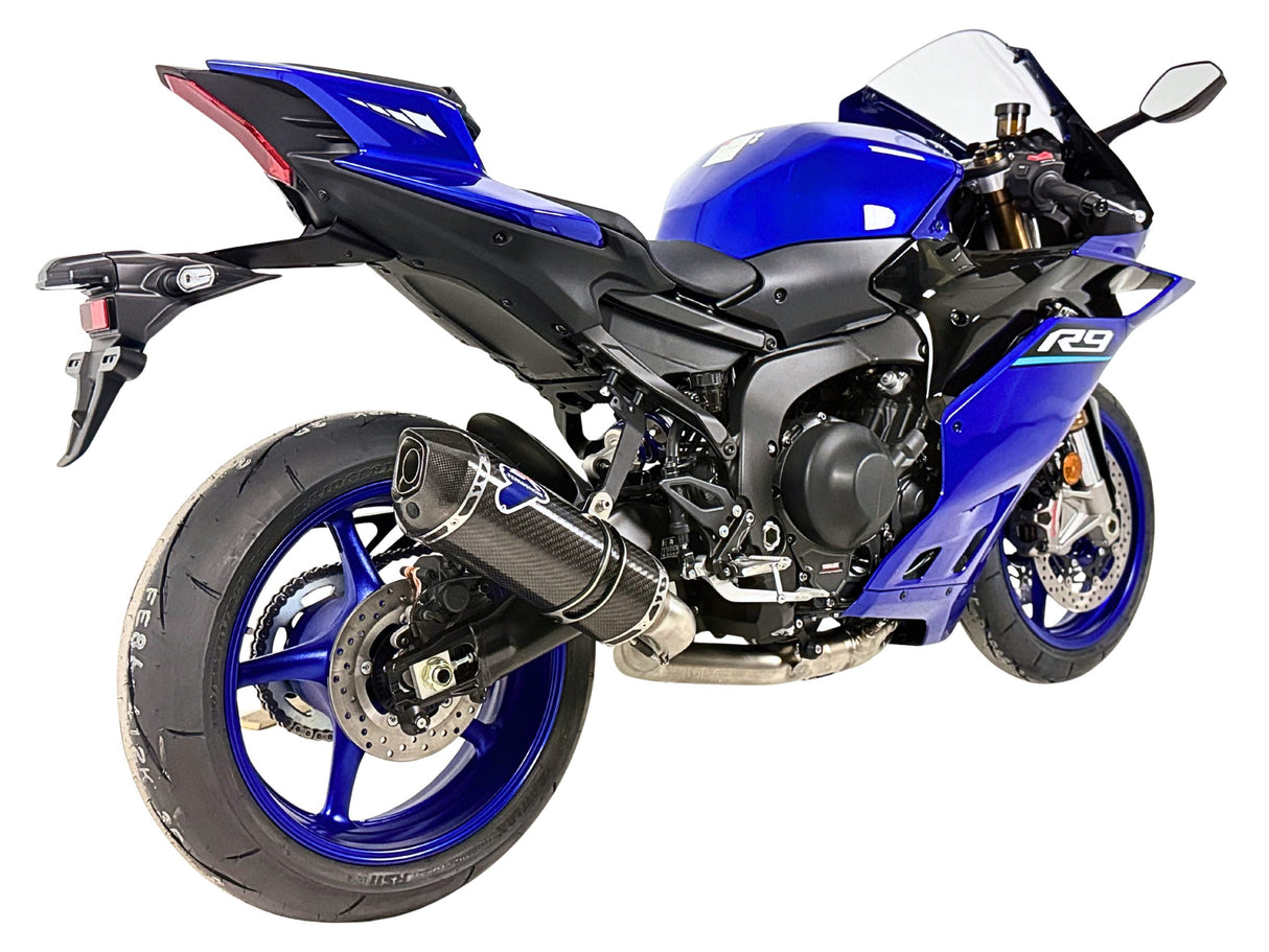 Termignoni complete racing exhaust Yamaha YZF-R9 2025-2026 carbon fibre silencer full system performance upgrade_4