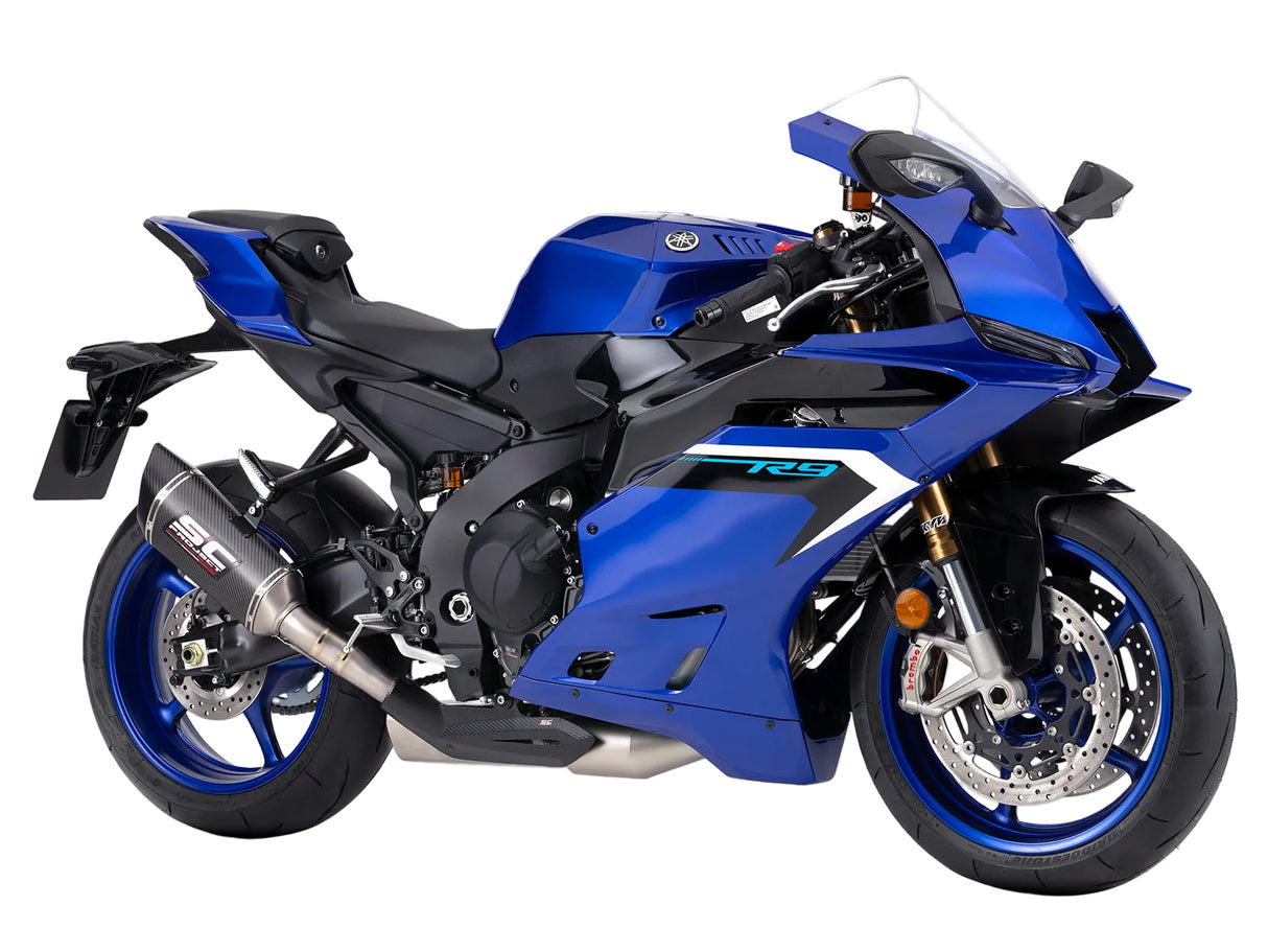 SC Project 3:1 Stainless Steel System SC1-R Carbon Fibre Silencer Yamaha YZF-R9 2025-26 image 6