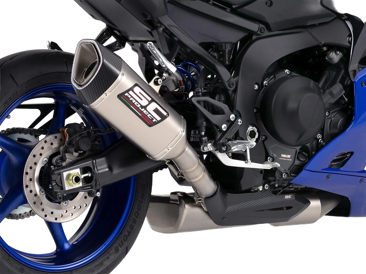 SC Project 3:1 Stainless Steel System SC1-R Titanium Silencer Yamaha YZF-R9 2025-26