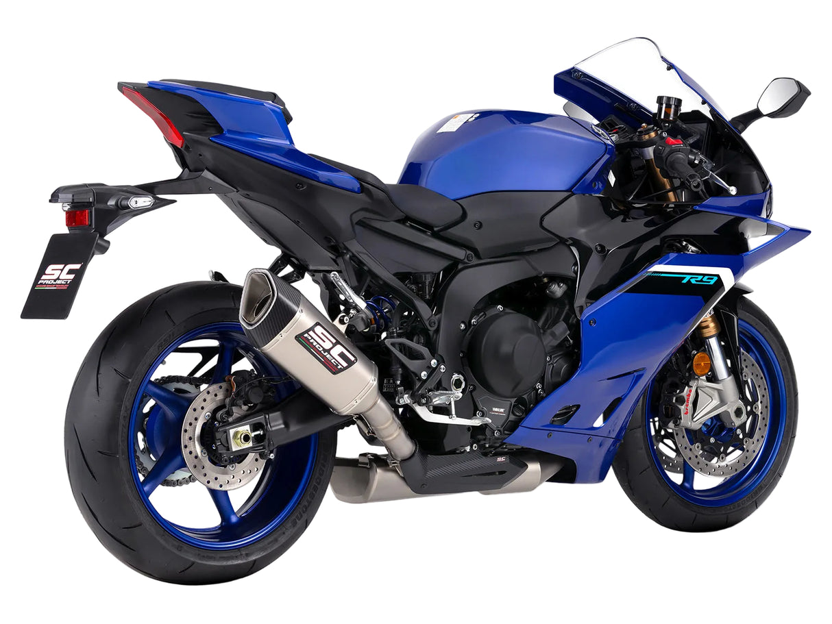 SC Project 3:1 Stainless Steel System SC1-R Titanium Silencer Yamaha YZF-R9 2025-26 image 4