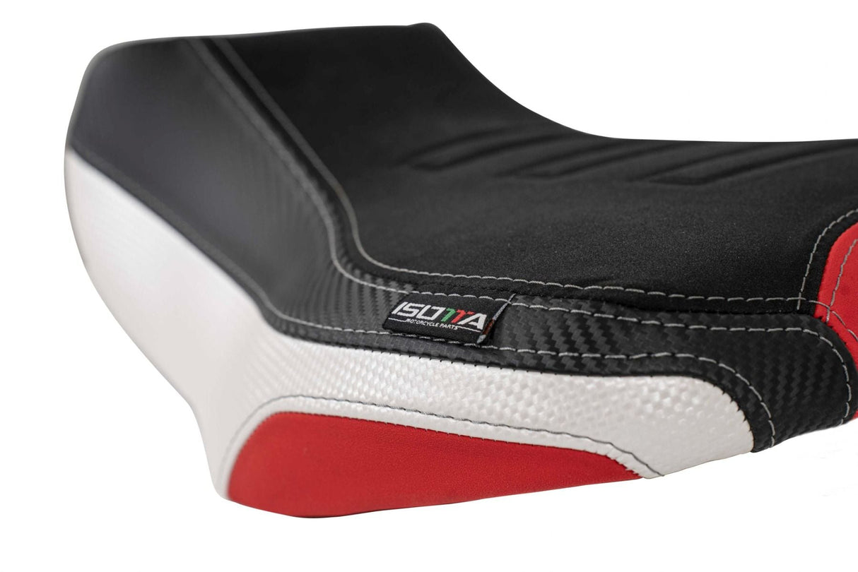 Isotta Comfort Rider Seat Red/Black/White Benelli TRK 702 X 2023-24 image 2