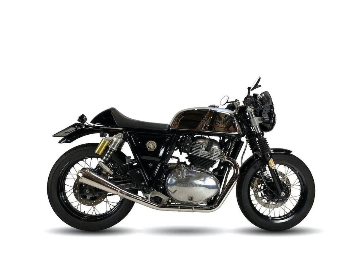 Ironhead Conical Inox Silencers Royal Enfield Interceptor 650 2018-25