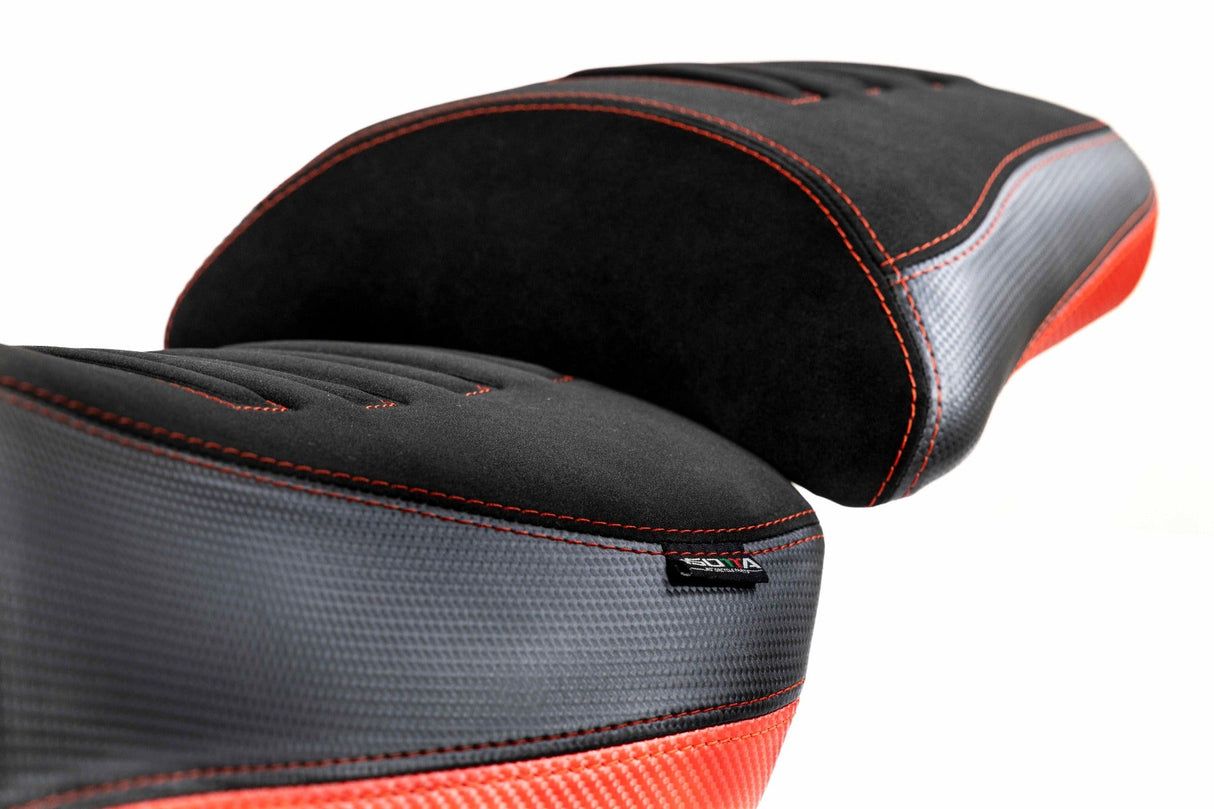 Isotta Comfort Pillion Seat Red Benelli TRK502 2017-24 image 3