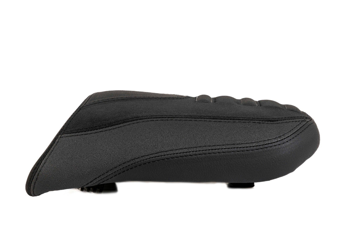 Isotta Comfort Pillion Seat Triple Black Benelli TRK502 2017-24 image 3