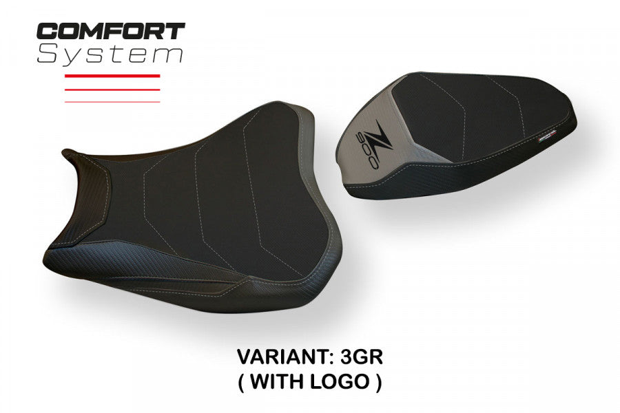 TPZ Italia Bran 3 Comfort system Seat Cover Kawasaki Z900 2017-24 Motorcycle Seat Covers TPZ Italia