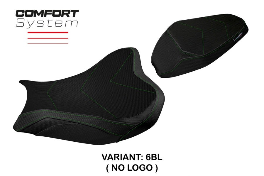 TPZ Italia Shara Comfort system Seat Cover Kawasaki Z900 2017-24 Motorcycle Seat Covers TPZ Italia