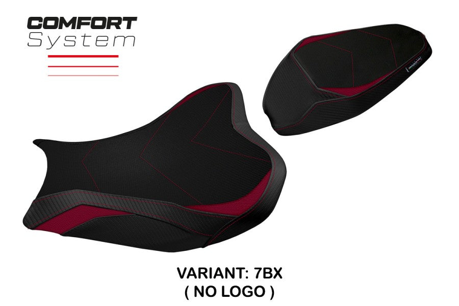 TPZ Italia Shara Comfort system Seat Cover Kawasaki Z900 2017-24 Motorcycle Seat Covers TPZ Italia