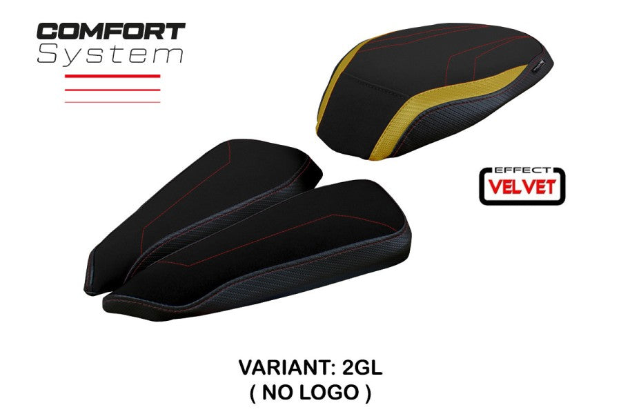 Housse de selle système Confort velours TPZ Italia Adai MV Agusta Brutale 1000 RR 2020-26 image 4