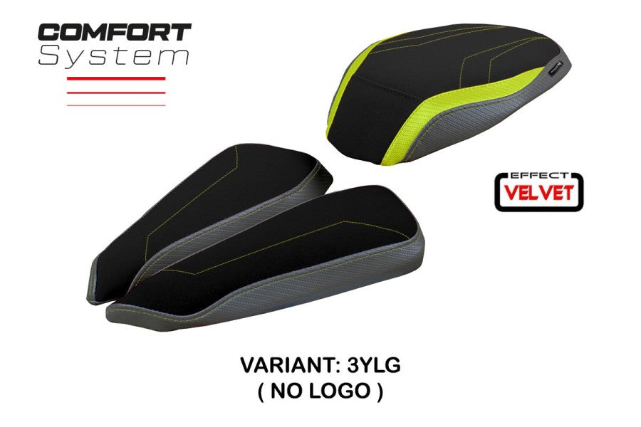 Housse de selle système Confort velours TPZ Italia Meilan MV Agusta Brutale 1000 RR 2020-26 image 6