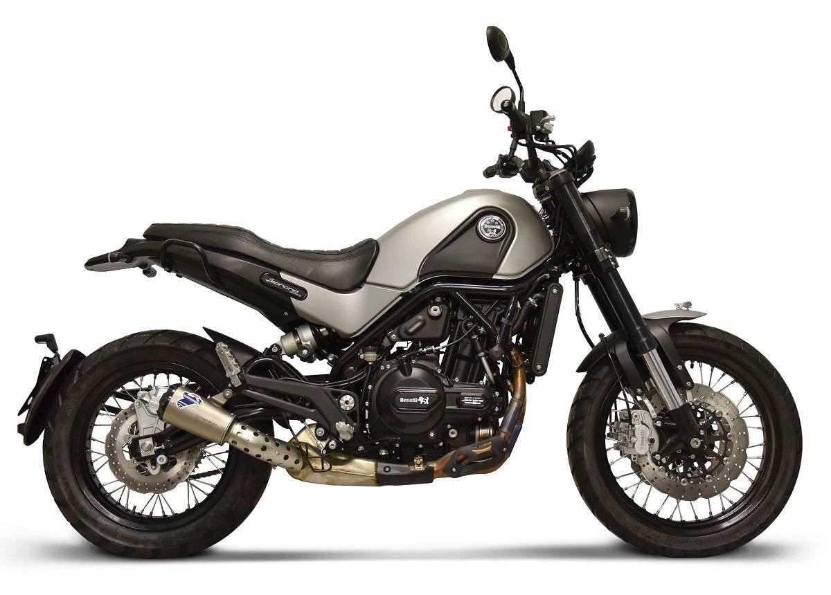 Termignoni Titanium GP2R-RHT Silencer - Benelli Leoncino 500 / Trail 2018-21 - Motorcycle Performance Store