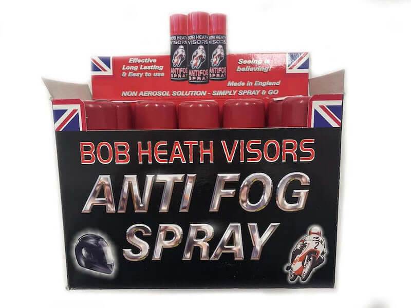 Bob Heath Visor 50ml Anti-Mist Spray - Motorcycle Performance Store