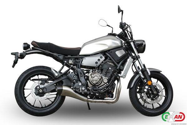EXAN X-Black Evo Full System - YAMAHA XSR700 2016-20 - Motorcycle Performance Store