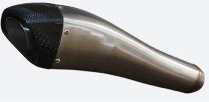 EXAN X-Black Evo Silencer Ducati Hypermotard 821 2013-15 - Motorcycle Performance Store