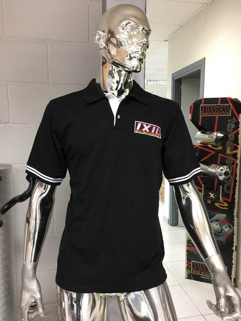 IXIL Black Polo Shirt - Motorcycle Performance Store