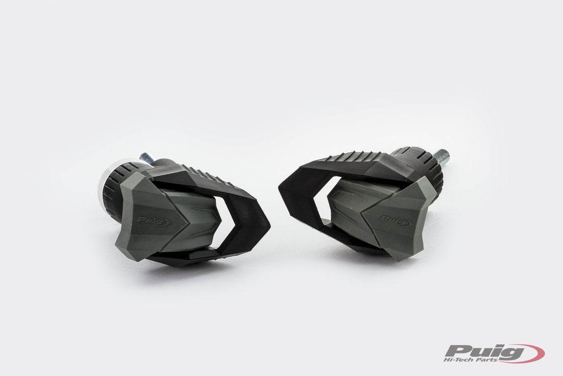PUIG R19 Frame Sliders Aprilia Shiver 750 (GT) 2009-16 - Motorcycle Performance Store