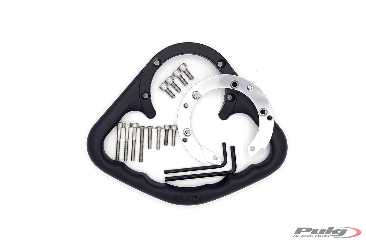 PUIG Passenger Grab Holder for Triumph, BMW & Aprilia - Various Models - Motorcycle Performance Store
