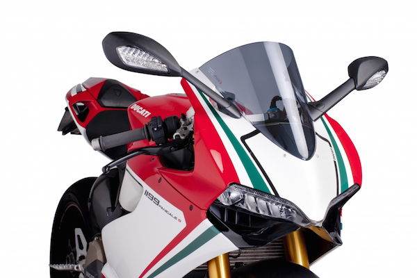 PUIG Racing Screen Ducati Panigale 1199 (R) 2012-17 - Motorcycle Performance Store