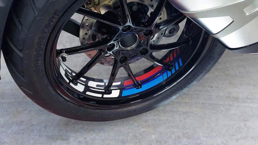 PUIG Alloy Wheel Rim Strips - BMW R1200GS 2013-18 - Motorcycle Performance Store