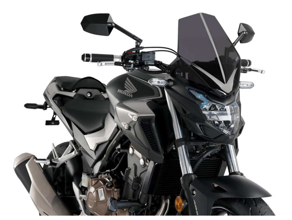 PUIG New Generation Touring Screen Honda CB500 F 2016-24 - Motorcycle Performance Store