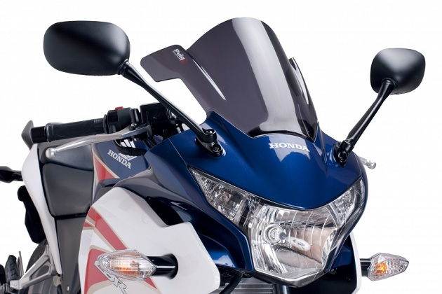 PUIG Racing Screen Honda CBR250R 2011-15 - Motorcycle Performance Store