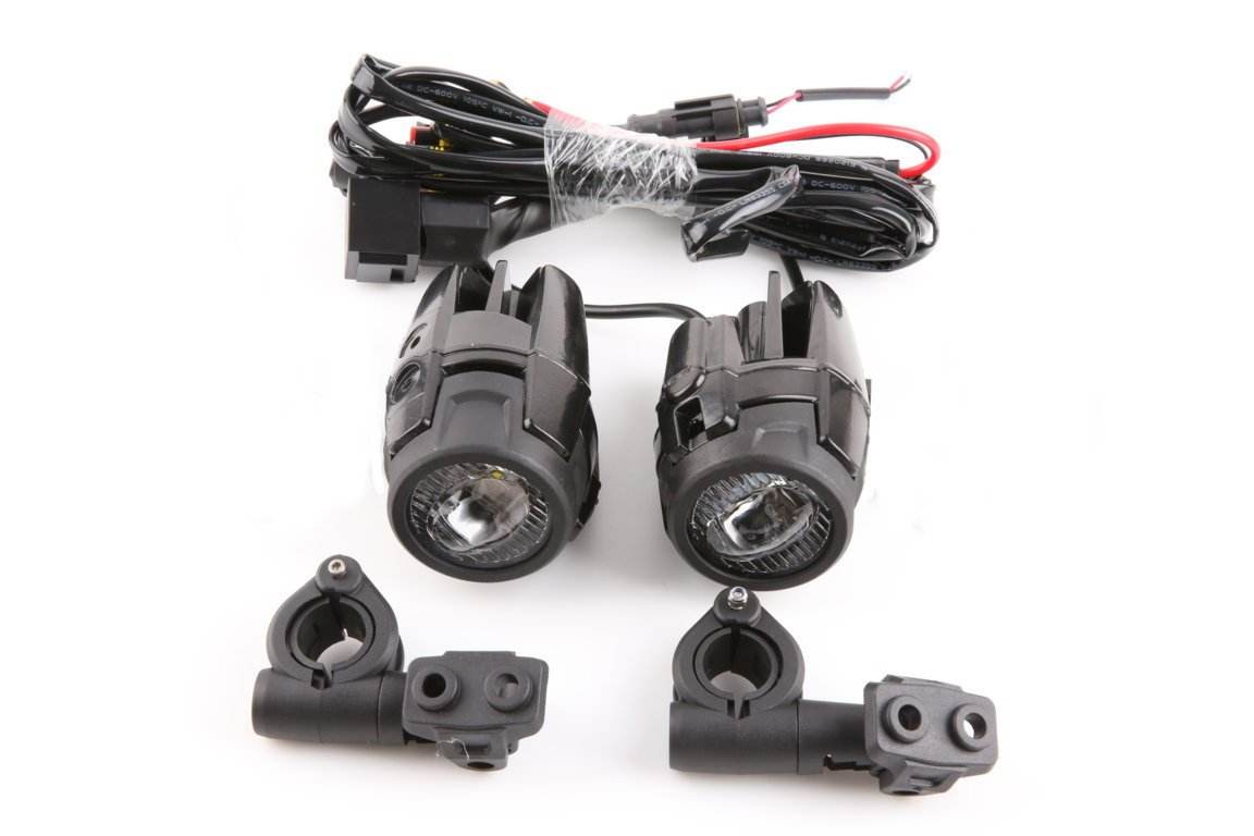 PUIG Universal Auxiliary LED Lights - Motorcycle Performance Store