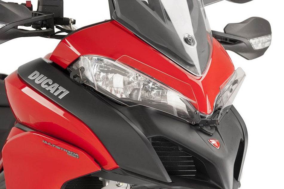 PUIG Headlight Protector Ducati Multistrada 1200 (S) 2015-17 - Motorcycle Performance Store