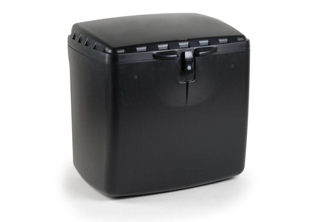 Puig 100L Mega Top Box with Rear Opening Lid and Lock - Motorcycle Performance Store