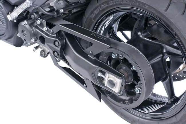 Puig Chainguard Drive Belt Cover Yamaha T-Max 530 2012-16 - Motorcycle Accessories