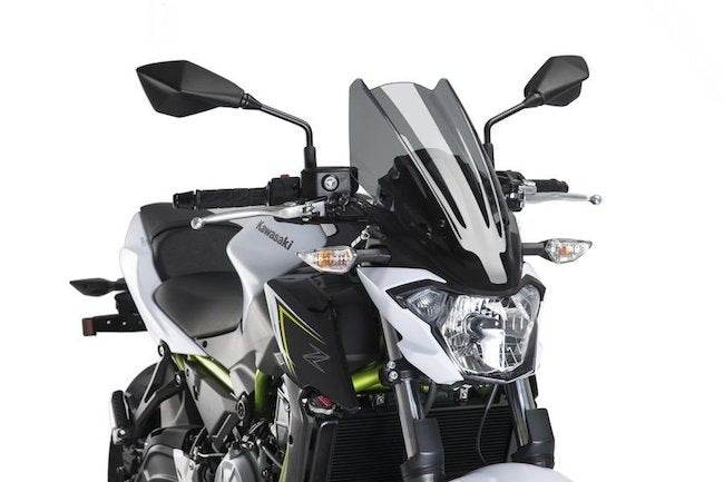 Puig Naked New Generation Touring Screen Kawasaki Z650 - 2017-19 - Motorcycle Performance Store