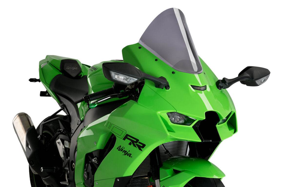 Puig R Racer Screen Kawasaki ZX-10R 2021-25 - Motorcycle Performance Store