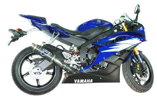 Termignoni Carbon GP Style Silencer - Yamaha YZF600 R6 2006-20 - Motorcycle Performance Store