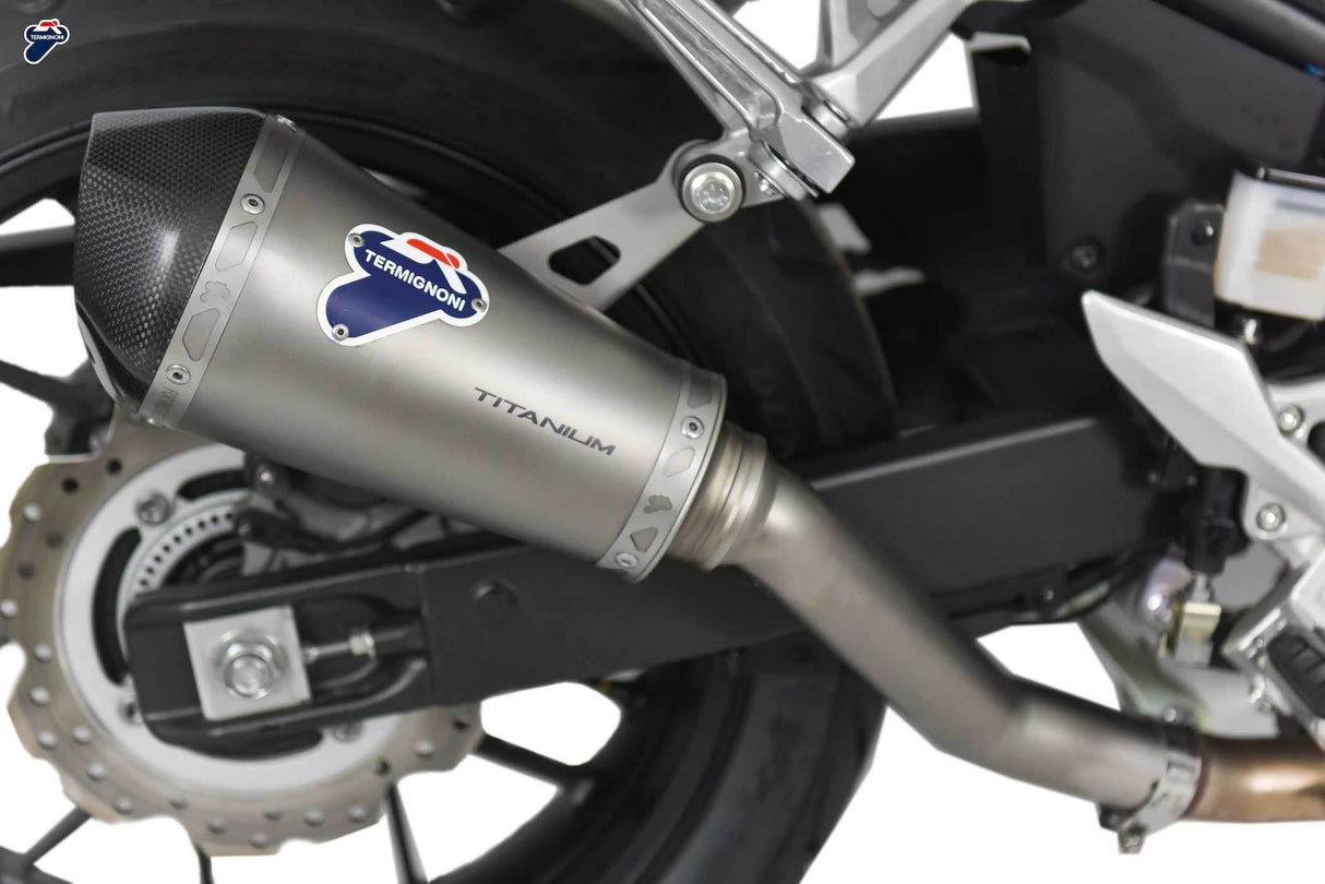 Termignoni Conical Titanium Silencer Honda CB500 R 2019-22 - Motorcycle Performance Store
