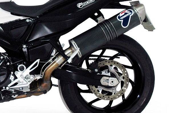Termignoni Oval Carbon Silencer - BMW F800R 2009-16 - Motorcycle Performance Store