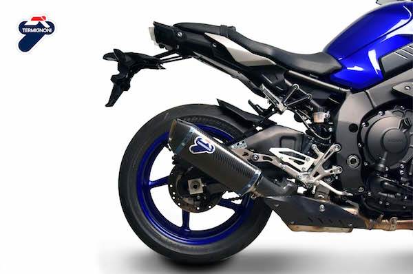 Termignoni Force Titanium / Carbon Silencer Yamaha MT-10 2016-21 - Motorcycle Performance Store