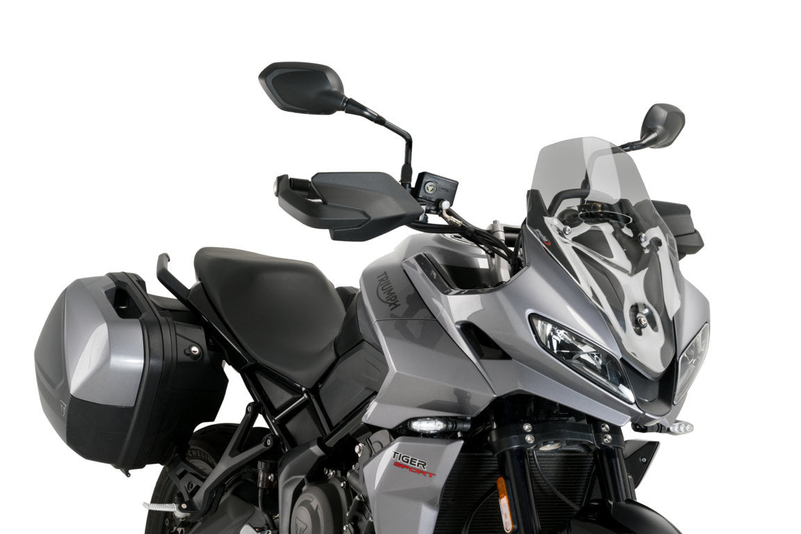 Puig Sport Screen | Light Smoke Triumph Tiger Sport 660 2022-24 - Motorcycle Performance Store