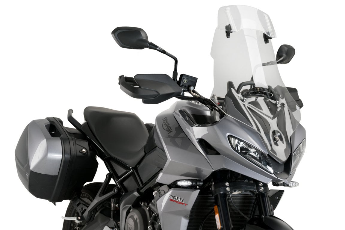 Puig Touring Screen with Visor Triumph Tiger Sport 660 2022-24 - Motorcycle Performance Store