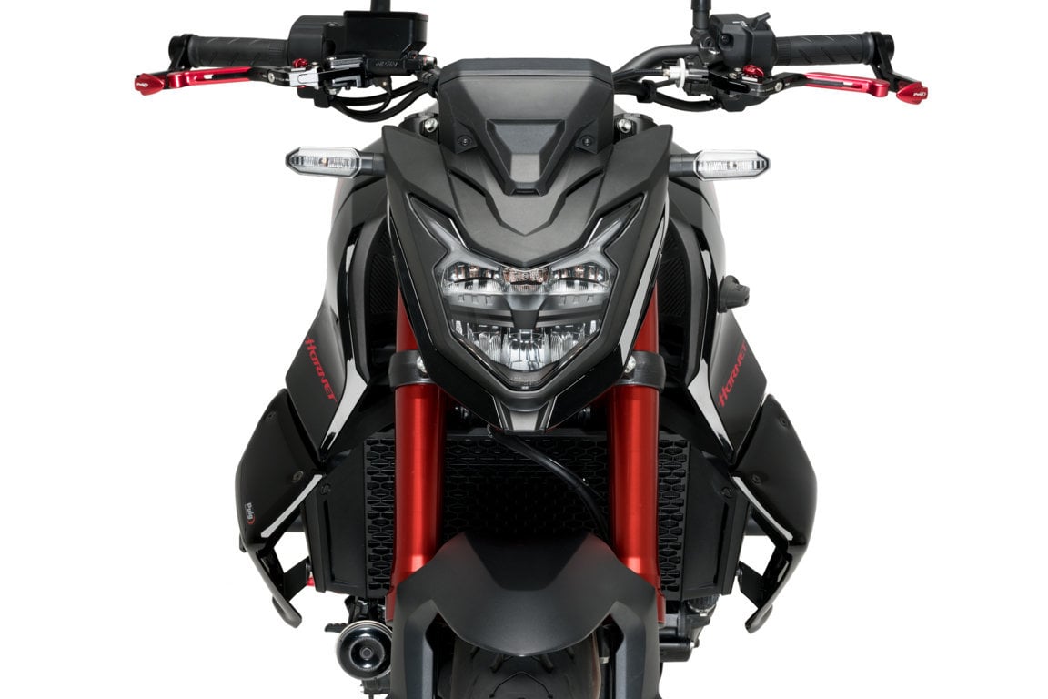 Puig Downforce Side Spoilers Honda CB750 Hornet 2023-24 - Motorcycle Performance Store