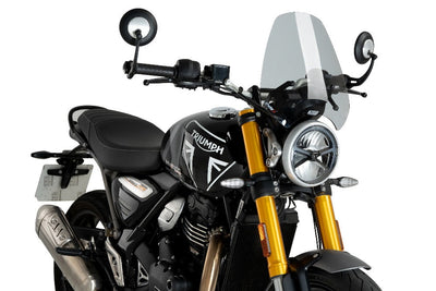 Puig New Generation Sport Screen Triumph Speed 400 2024 - Motorcycle Performance Store