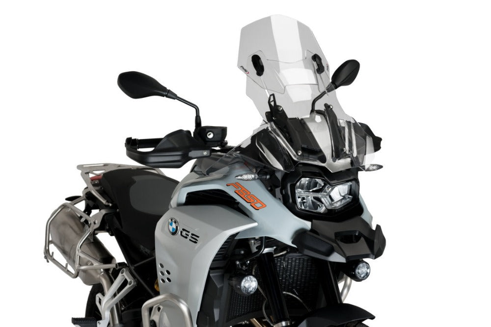 PUIG Adjustable Touring Racing Screen BMW F800GS 2024 - Motorcycle Performance Store