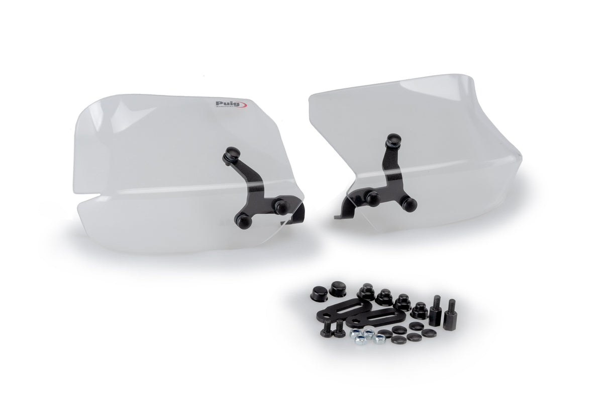 Puig Clear Hand Guards - Yamaha T-Max 530 (SX/DX) 2012-19