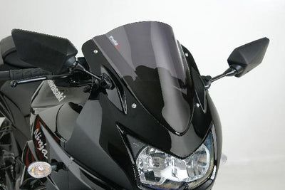 PUIG Racing Screen Light Smoke - Kawasaki Ninja 250R 2008-12 - Motorcycle Performance Store