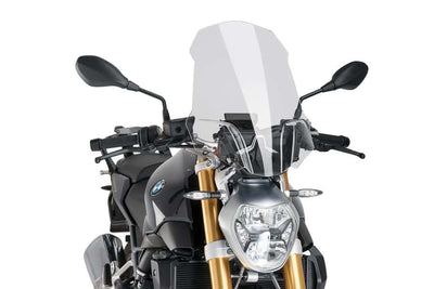 PUIG Touring Screen - BMW R1200R 2015-18 - Motorcycle Performance Store