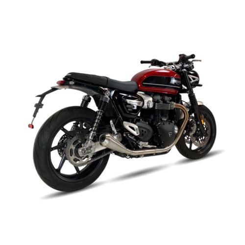 Ironhead Conical Inox Silencers Triumph Speed Twin 1200 2019-23