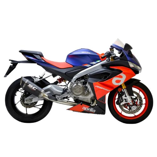 SC Project SC1-R Carbon Race Exhaust System  + UpMap - APRILIA RS660 2020-24