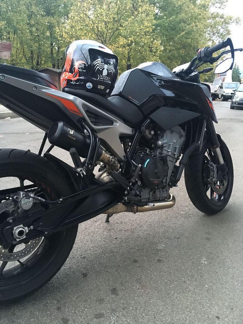 IXIL IXRACE M2 Black Silencer - KTM Duke 790 2017-18 - Motorcycle Performance Store