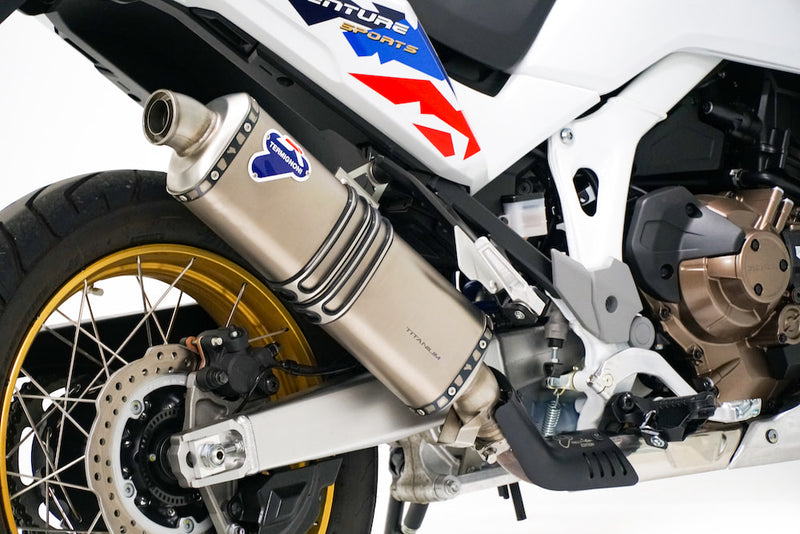 Termignoni Titanium Silencer Honda Africa Twin CRF1100L 2024 - Motorcycle Performance Store